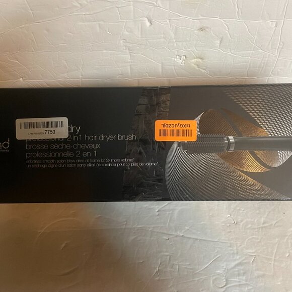 NEW - GHD Duet Blowdry Hair Dryer Brush Wet to Blow Dried No Heat Damage B21551 - Picture 3 of 9